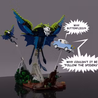 Swooping Evil wallpaper