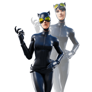 Catwoman Comic Book Outfit Fortnite wallpaper