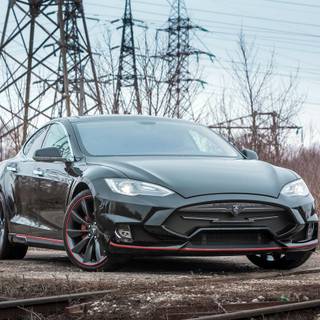 Tesla Model S Electric car wallpaper