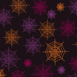 Pink and purple Halloween wallpaper