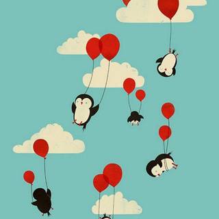 Penguin phone wallpaper