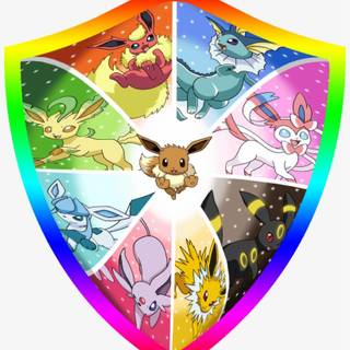 Eeveelution squad wallpaper
