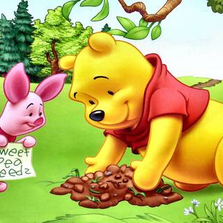Pooh Thanksgiving wallpaper