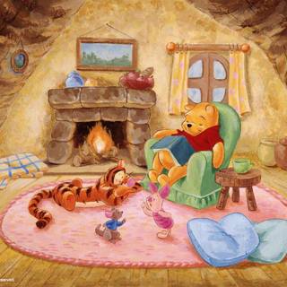 Pooh Thanksgiving wallpaper