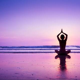 Namaste women wallpaper