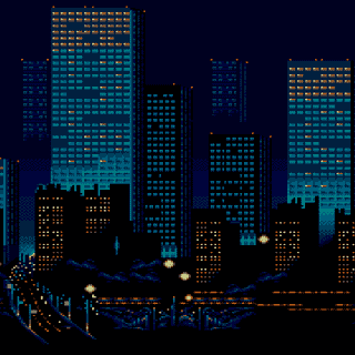 Pixels art wallpaper