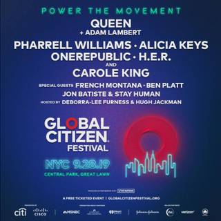 2019 Global Citizen Festival wallpaper