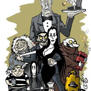 The Addams Family wallpaper