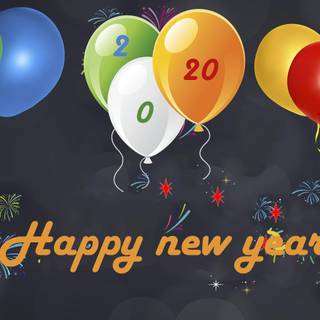 New Year 2020 wallpaper