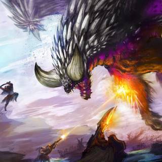 Nergigante wallpaper
