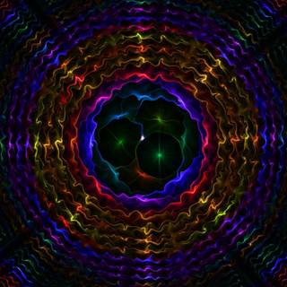 Circle pattern wallpaper