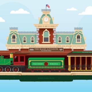Train travel wallpaper