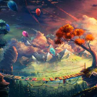 Autumn fantasy wallpaper