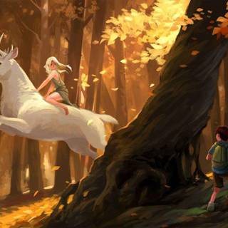 Autumn fantasy wallpaper