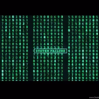 System failure wallpaper