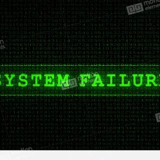 System failure wallpaper
