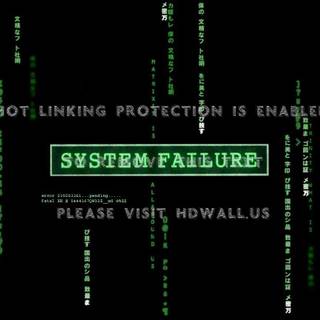 System failure wallpaper