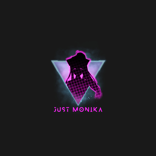Just Monika wallpaper