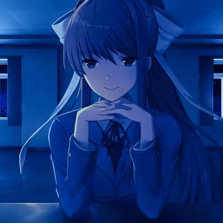 Just Monika wallpaper