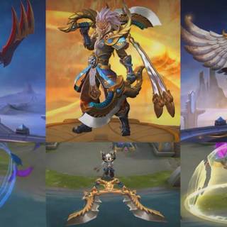 Thamus Liquid Fire wallpaper