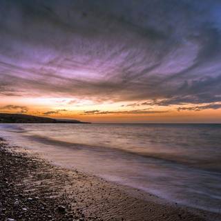 Beach side wallpaper