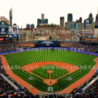 Comerica Park wallpaper
