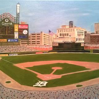 Comerica Park wallpaper