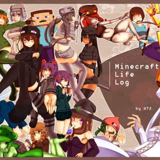 Minecraft anime wallpaper