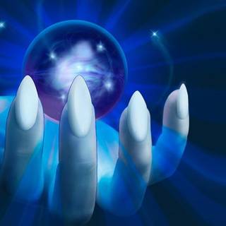 Blue magic wallpaper