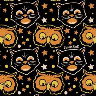 Vintage Halloween wallpaper