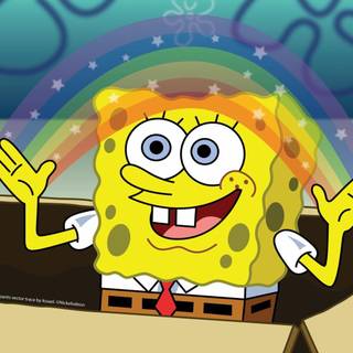 Weed Spongebob wallpaper