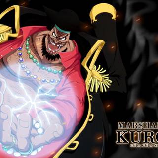 Blackbeard One Piece wallpaper