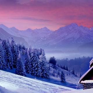 Winter aesthetic phone wallpaper