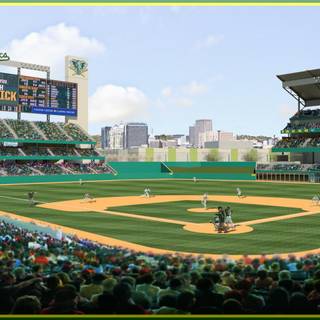 Vintage Oakland A's wallpaper