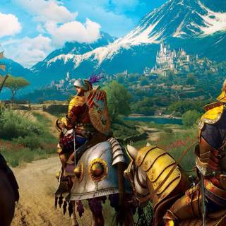 The Witcher 3 Wild Hunt Blood and Wine Toussaint wallpaper