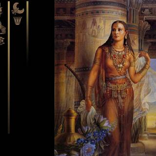Egyptian Princess wallpaper