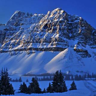 Canada snow mountains wallpaper