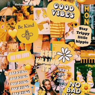 VSCO yellow wallpaper