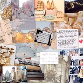 VSCO collage desktop wallpaper