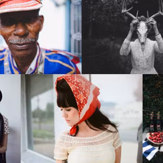 VSCO collage desktop wallpaper