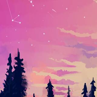 Pink aesthetic phone wallpaper