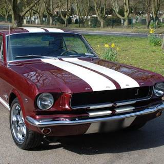 Vintage purple cars wallpaper