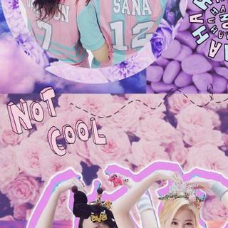 Twice Pink Aesthetic wallpaper