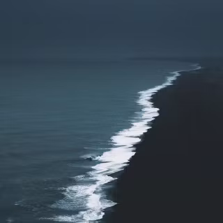 Calm ocean aesthetic wallpaper