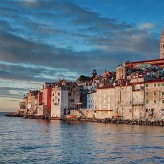 Sunset Rovinj Croatia wallpaper