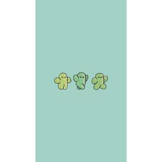 Aesthetic green wallpaper