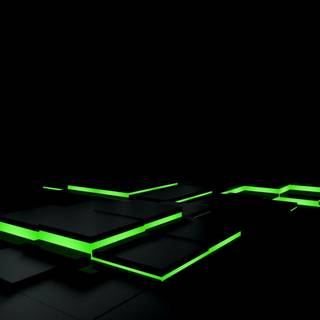 Green abstract wallpaper