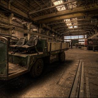 Industrial evolution wallpaper