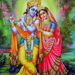 Radha and Krishna love wallpaper