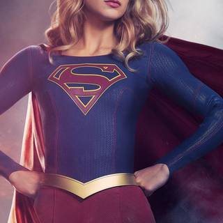 Supergirl and the Flash wallpaper